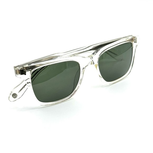Garrett Leight GLCO Palladium Color Crystal Sunglasses New Unisex - Picture 1 of 6